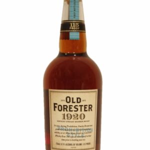 Old Forester 1920 Straight Bourbon Whiskey Prohibition Style